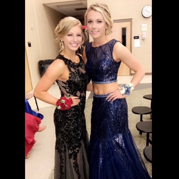 Jovani black prom dress - Picture 3 of 4